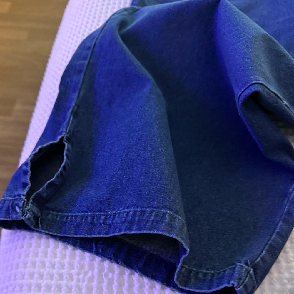 Women's Blue Denim overalls Jeans - Picture 4 of 8